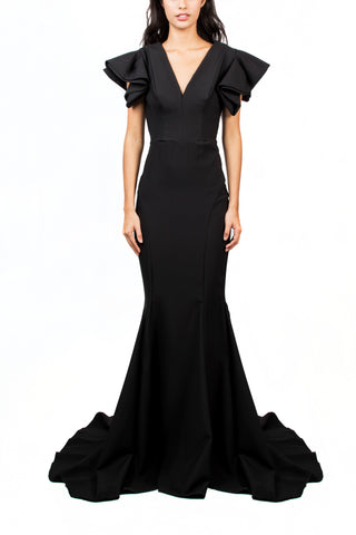 Vestido mangas olan