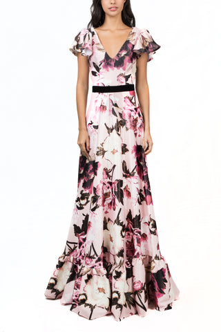 Vestido print floral