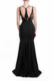 Vestido tirantes con detalle de pedrería