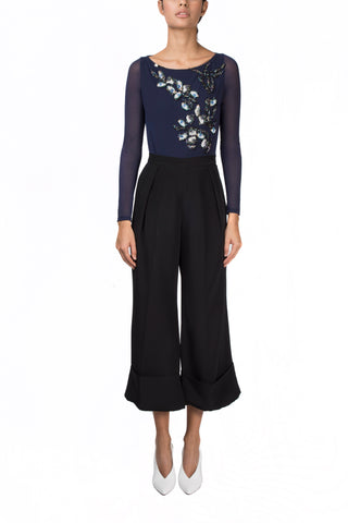 Pantalones cortos negro