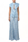 Pantalón signature gardenia
