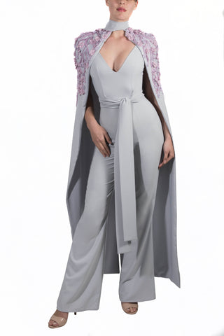 Jumpsuit con capa