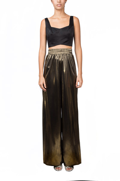 Pantalón oro líquido