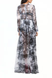 Long dress birds