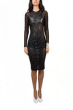 Vestido trasparencia