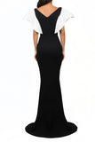 Vestido mangas blancas