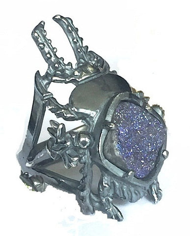 Anillo escarabajo