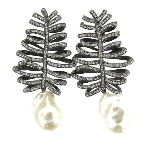 Aretes Hojas