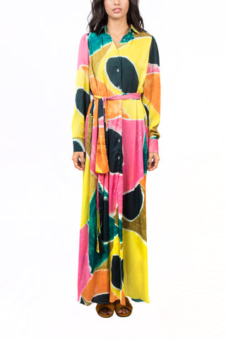 Colours long dress