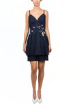 Vestido corto azul