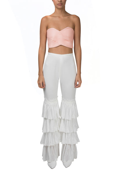 Pantalón ivory blanco largo Nassau
