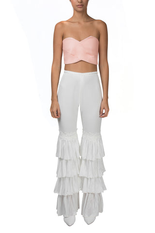 Pantalón ivory blanco largo Nassau